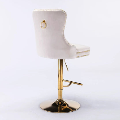 Thick Swivel Barstools with Adjustable Height