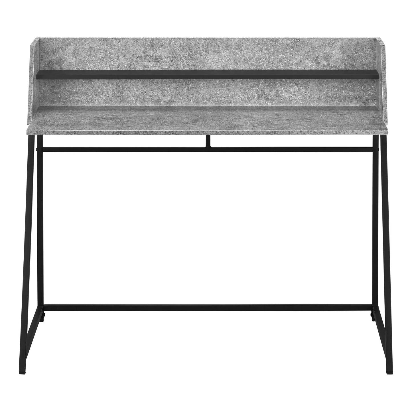 Marble Look Computer Desk for Home Office