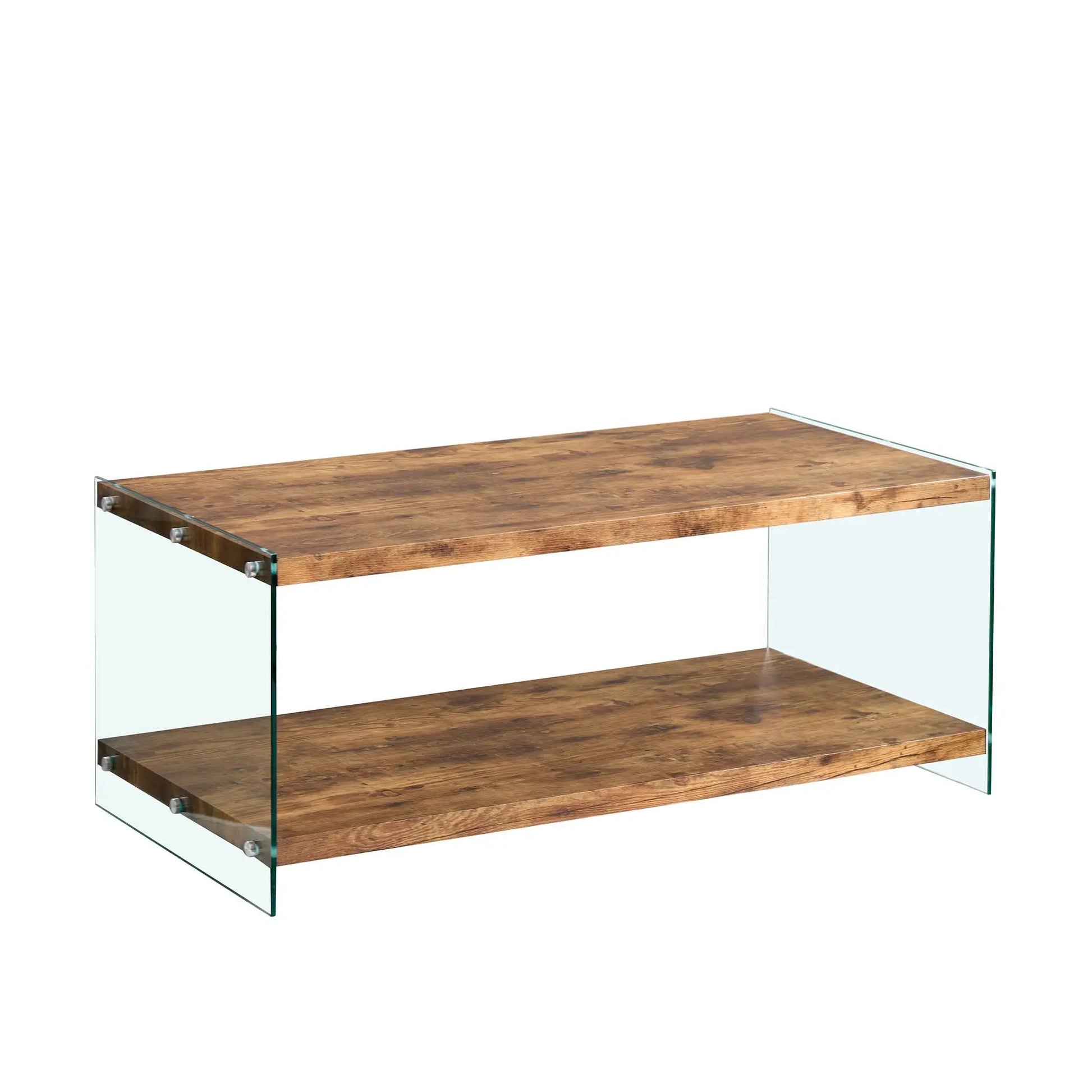 Durable Table For Living Room with wood top and glass sides by Unique Piece Furniture on Tampa Home & Garden Store