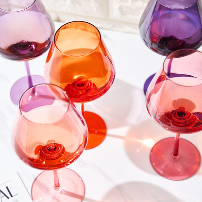 Stagioni Wine Glasses Set and Summer Sunset