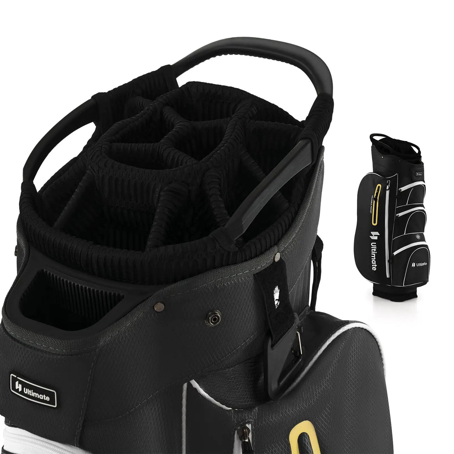 Lightweight Golf Cart Bag With 15 Way Dividers