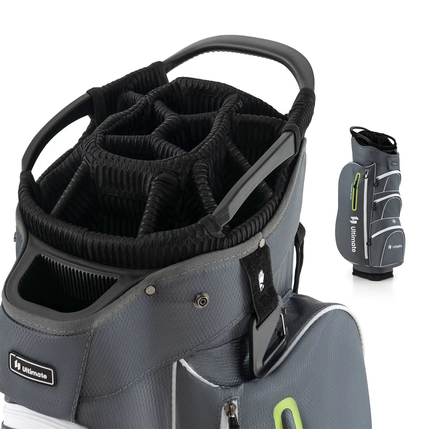 Lightweight Golf Cart Bag With 15 Way Dividers