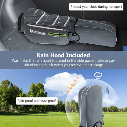 Lightweight Golf Cart Bag With 15 Way Dividers