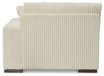 Lindyn Sectional Sofa with Cord Upholstery
