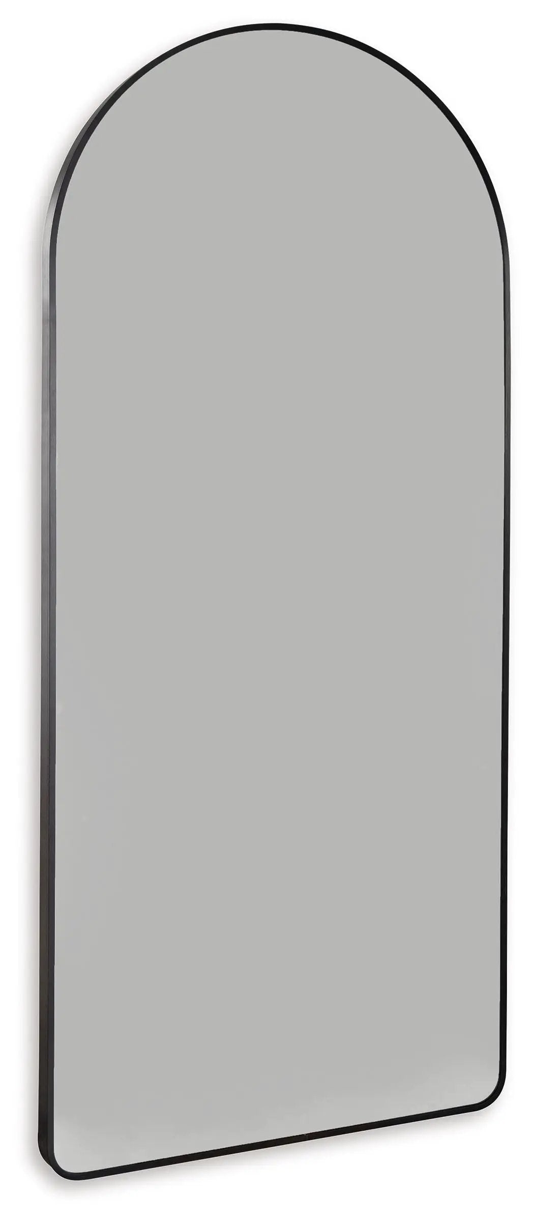 Sethall Floor Mirror in black metal frame with arched top by Unique Piece Furniture on Tampa Home & Garden Store