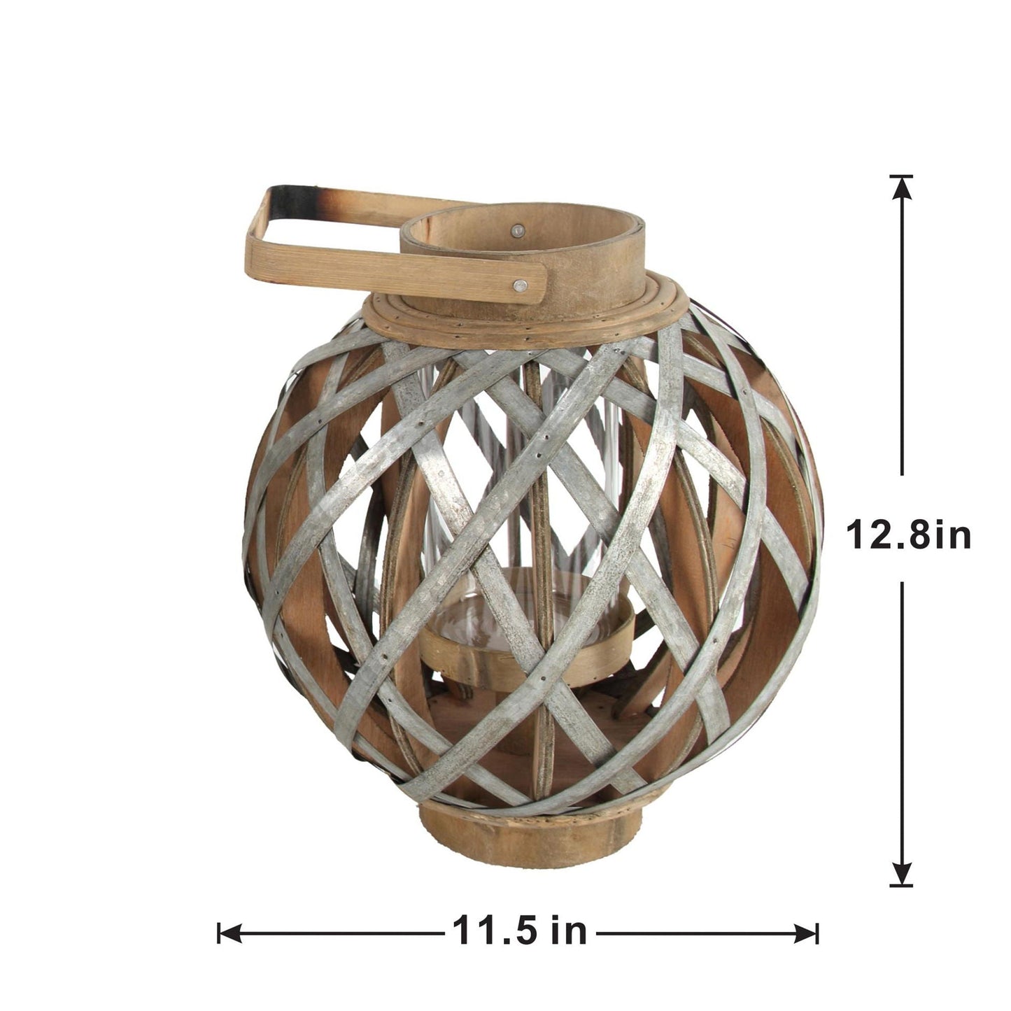 Vintage Glass Lantern For Indoor and Outdoor