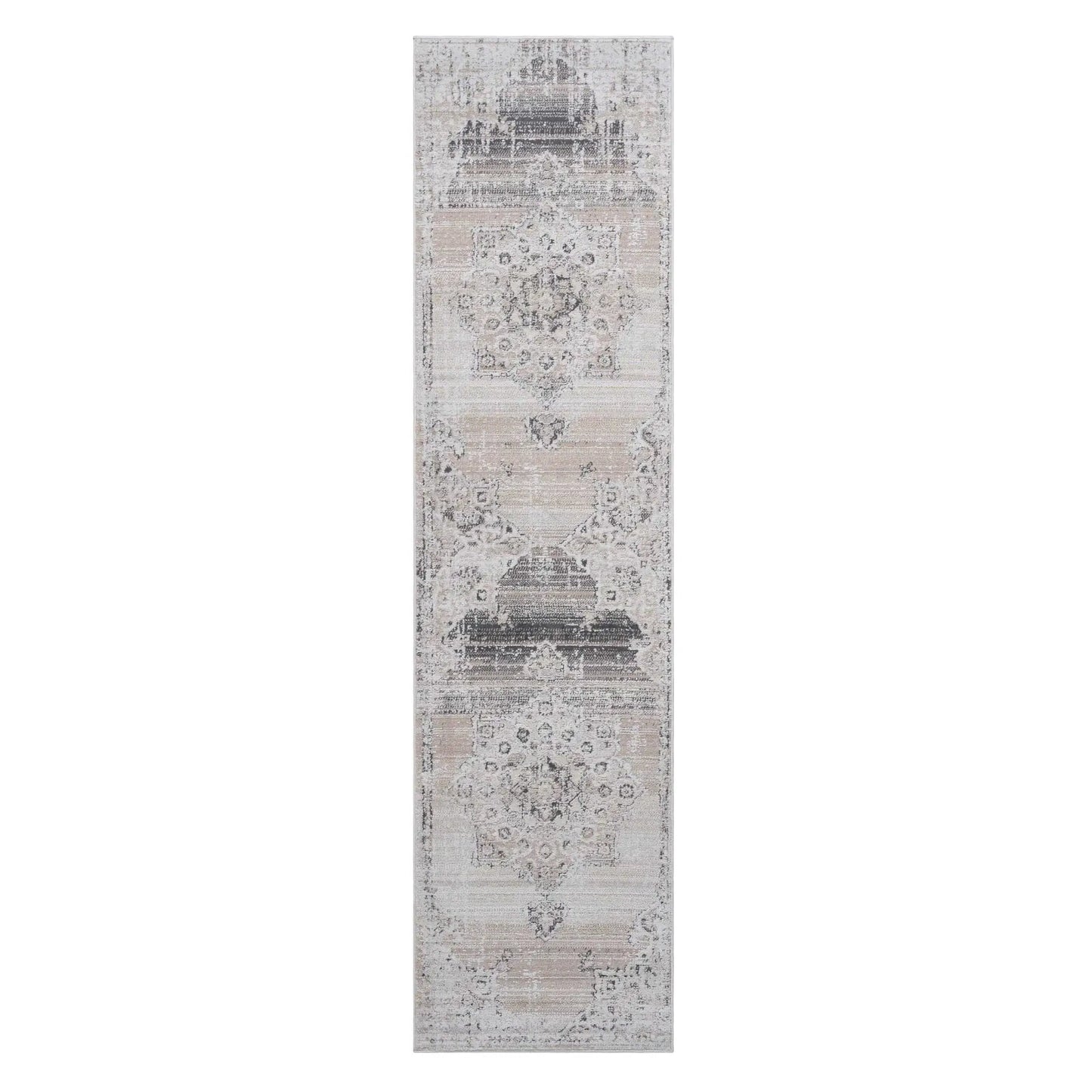 Payas Medallion Area Rug Neutral Tones Home Decor
