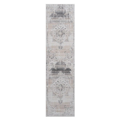 Payas Medallion Area Rug Neutral Tones Home Decor