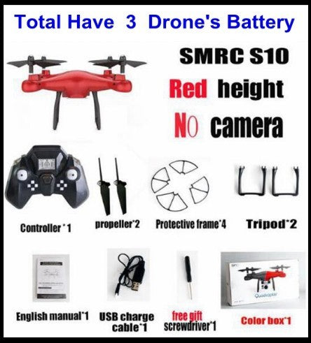 Sell My Stuff S10 SMRC FPV quadcopter racer kit red drone with remote controller on Tampa Home & Garden Store