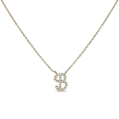14K white gold diamond-accent A initial script pendant necklace by Bids.com on Tampa Home & Garden Store