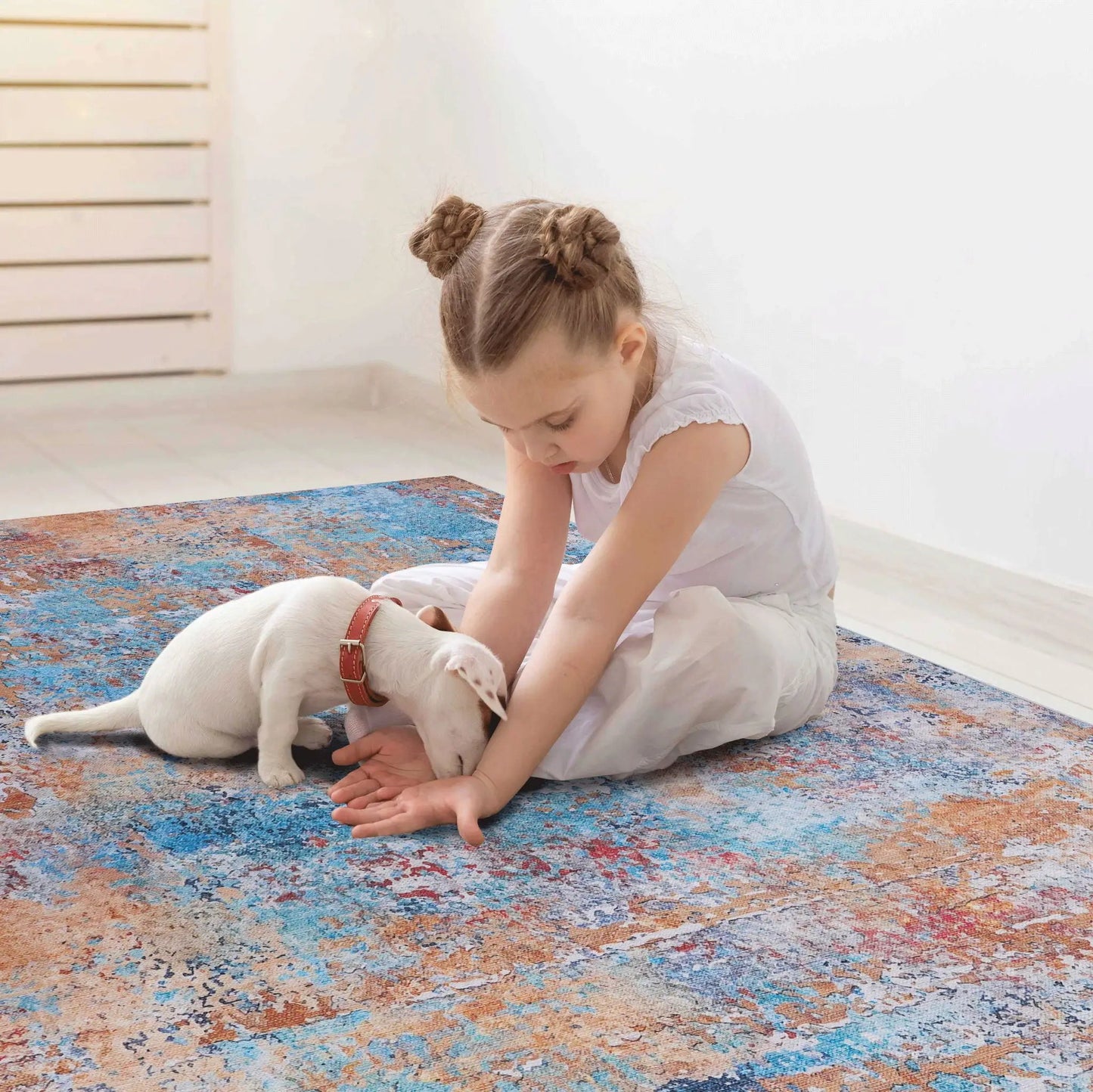 Maval Machine Washable Area Rug for Every Room