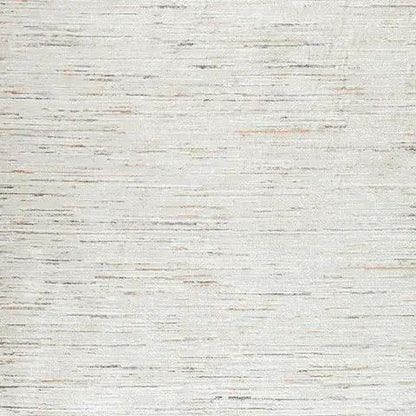 Harjot Area Rug with Subtle Stripe in Cream Gray