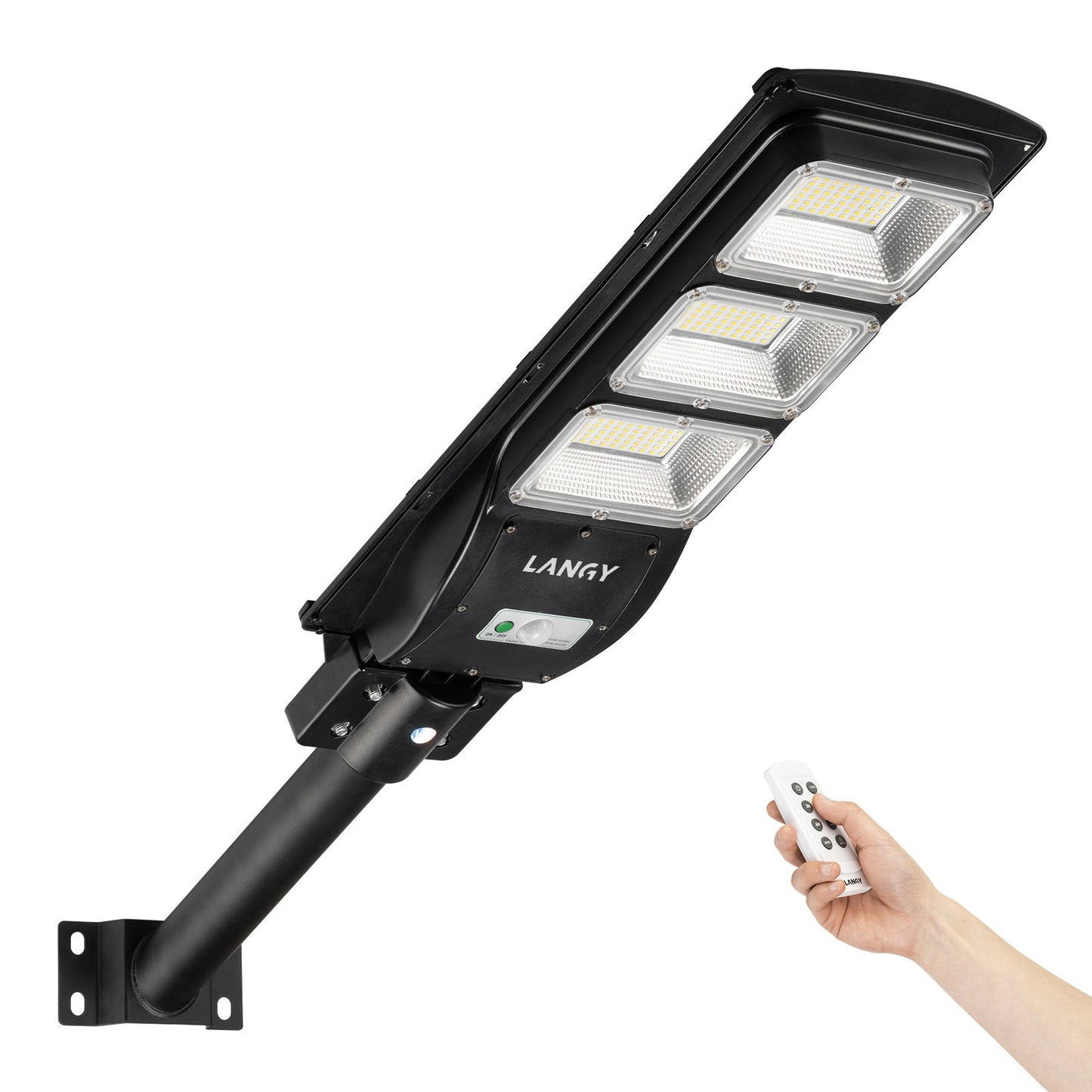 90W 120W Solar street LED lights -warm white/ white - Tampa Home & Garden Store