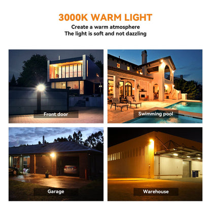 90W 120W Solar street LED lights -warm white/ white - Tampa Home & Garden Store