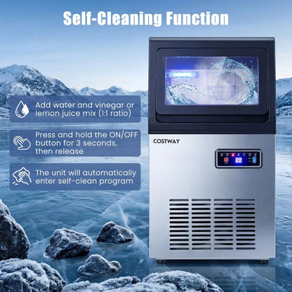 90 Lbs Nugget Ice Maker for the Commercial Use