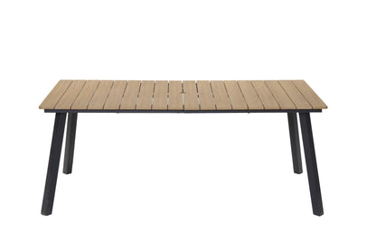 Outdoor Folding Dining Table and Steel Frame
