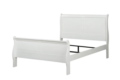 Louis Philippe Sleigh Style Bed Timeless Finish