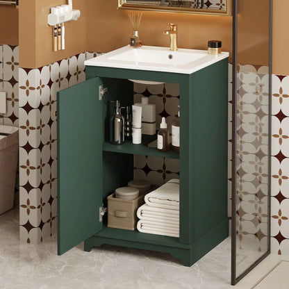Bathroom Vanity With Sink Freestanding Cabinet
