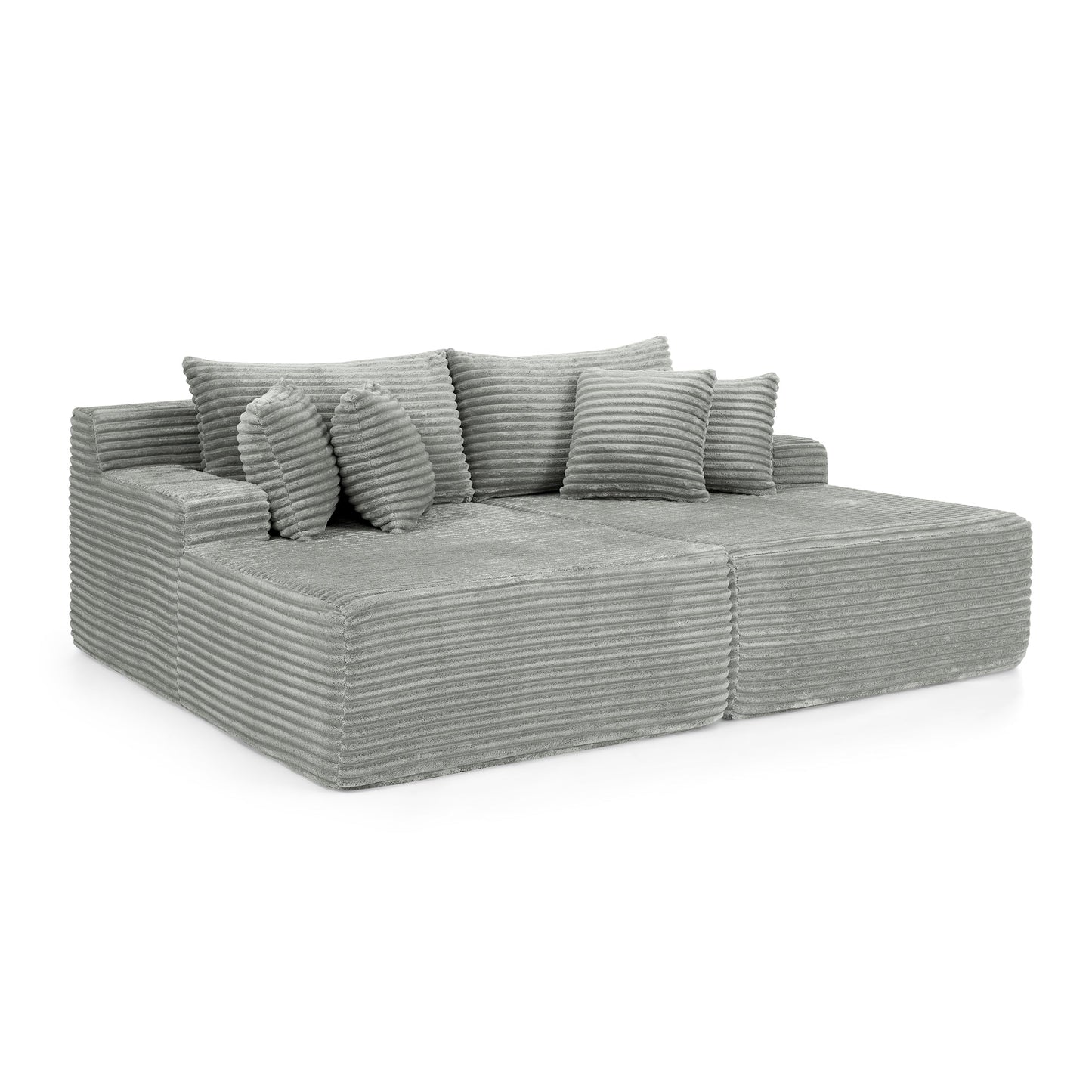 Premium Velvet Sofa And Lazy Lounge Chair