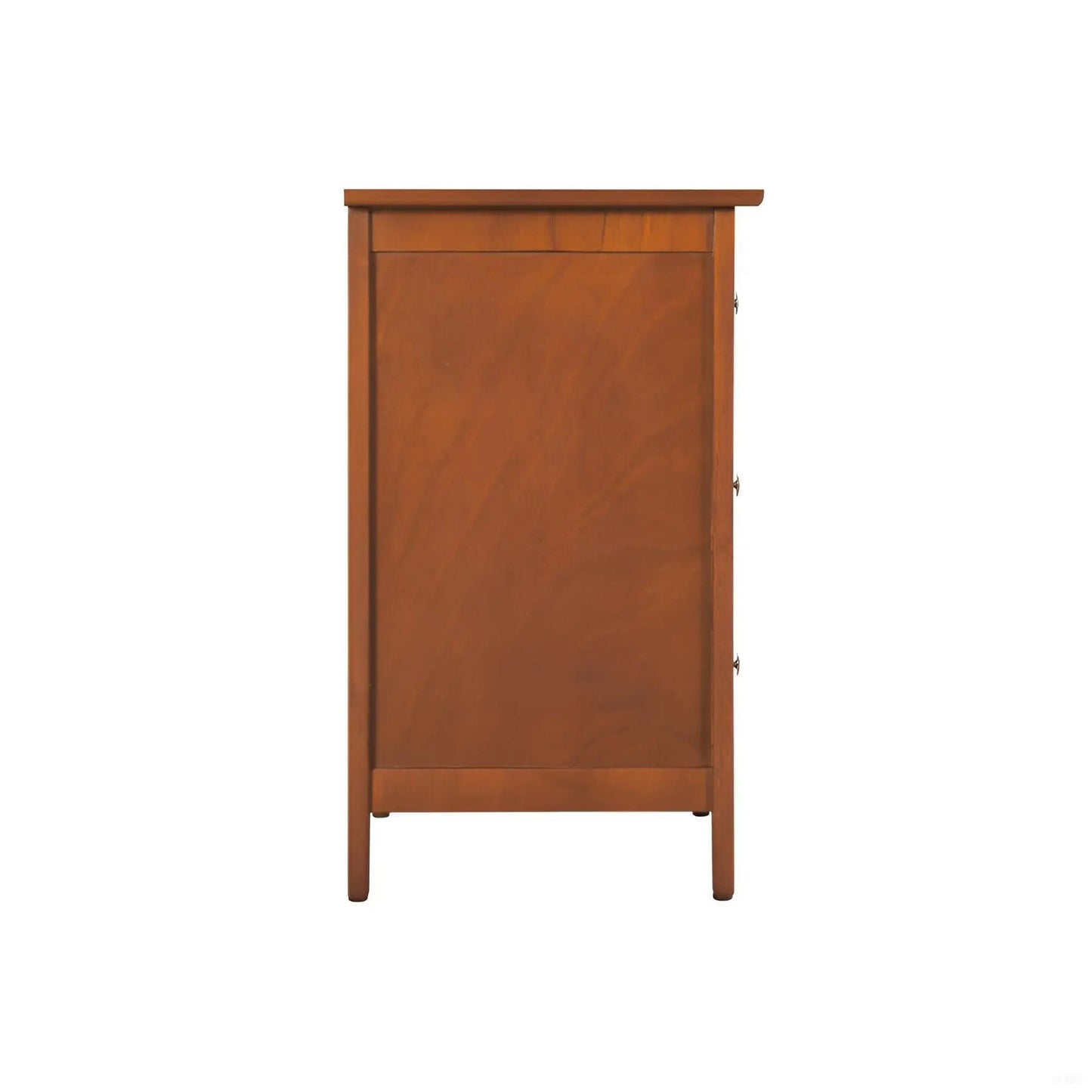 Daniel Nightstand With 3 Drawers In Wood Veneer