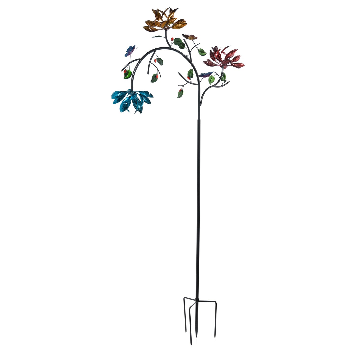 91"H Wind Spinner, Spinner Flowers - Tampa Home & Garden Store
