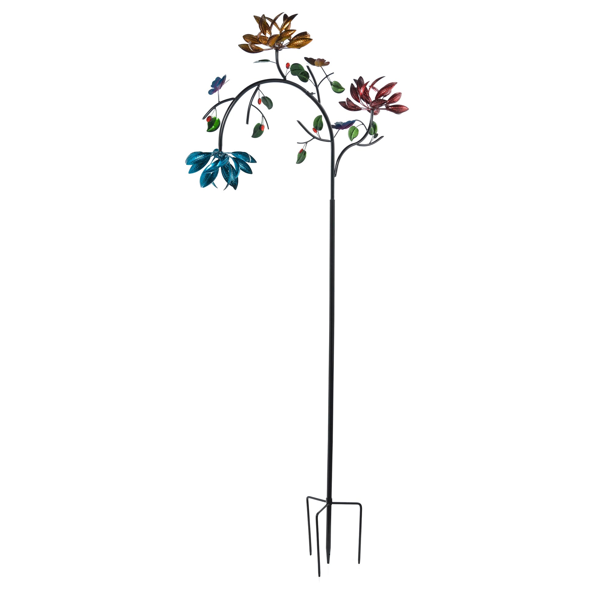 91"H Wind Spinner, Spinner Flowers - Tampa Home & Garden Store