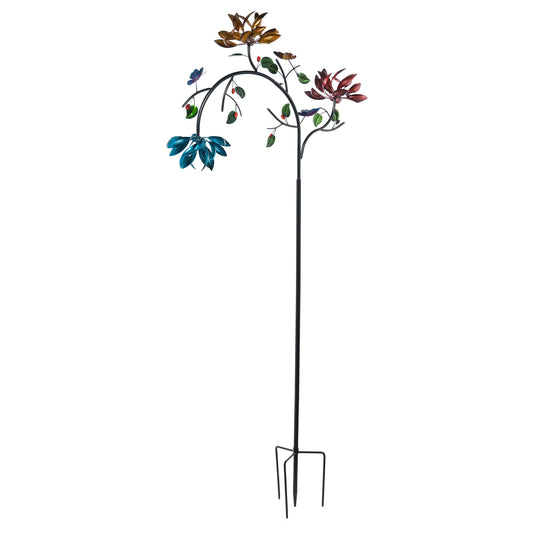 91"H Wind Spinner, Spinner Flowers - Tampa Home & Garden Store