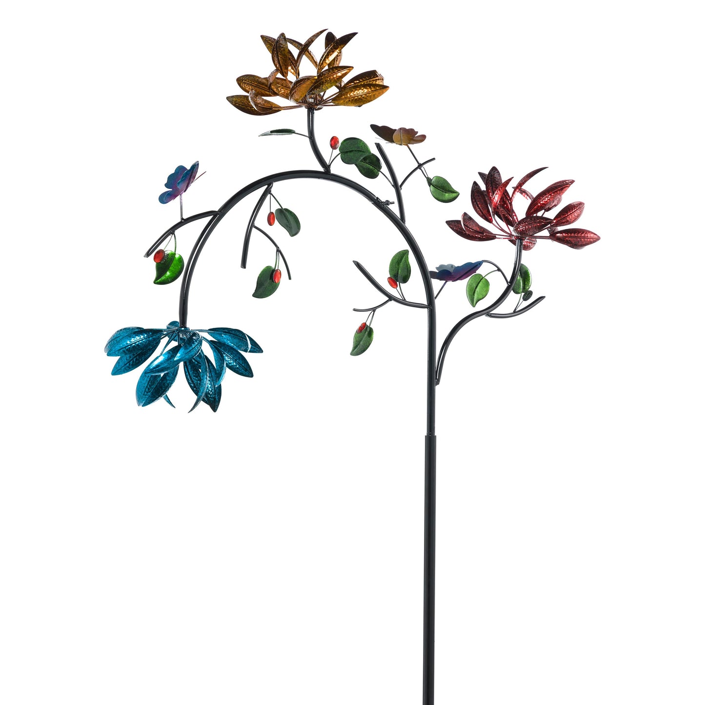 91"H Wind Spinner, Spinner Flowers - Tampa Home & Garden Store