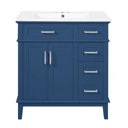 Modern Bathroom Vanity with Sink and Storage
