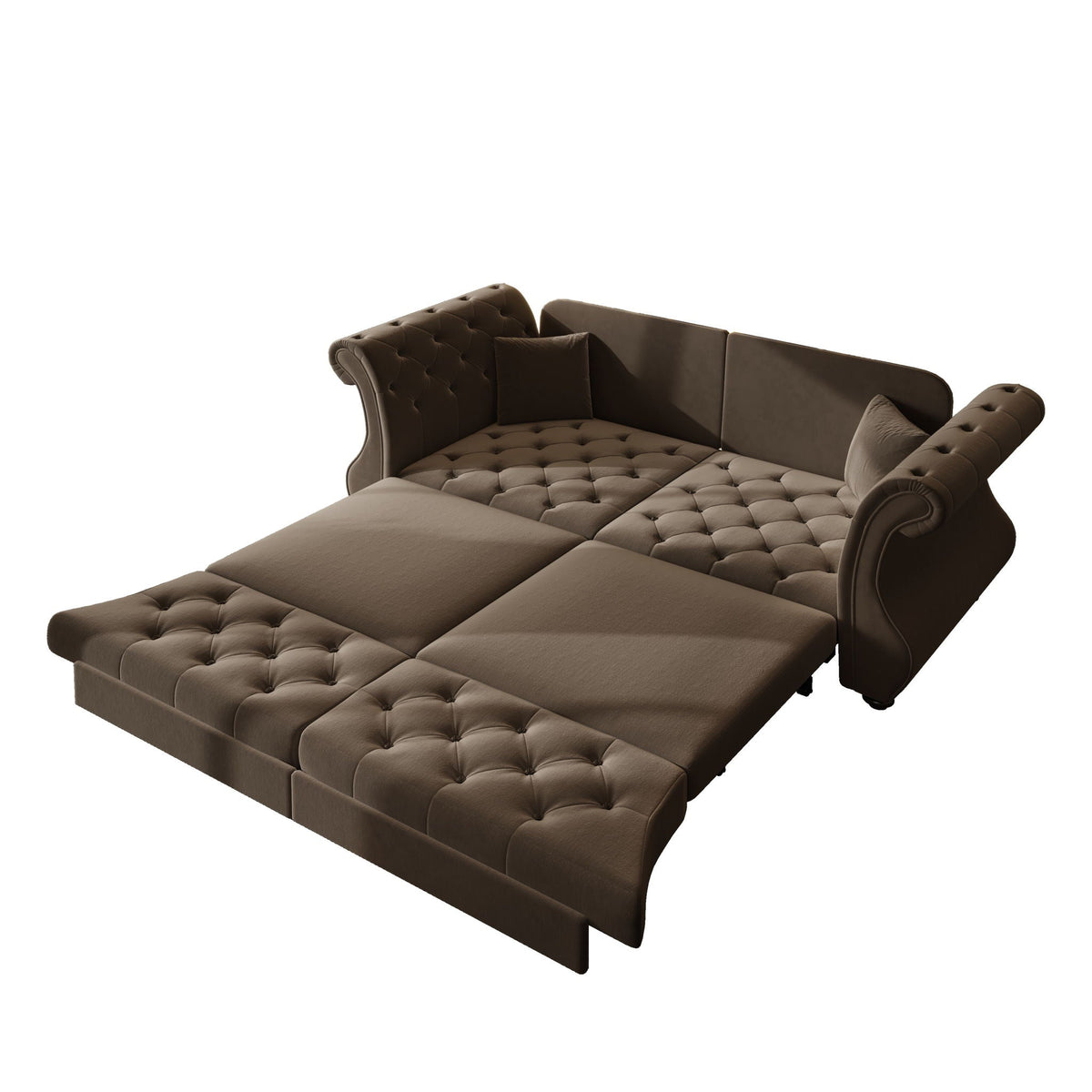 Oversized Chesterfield Sofa and a Pull Out Bed