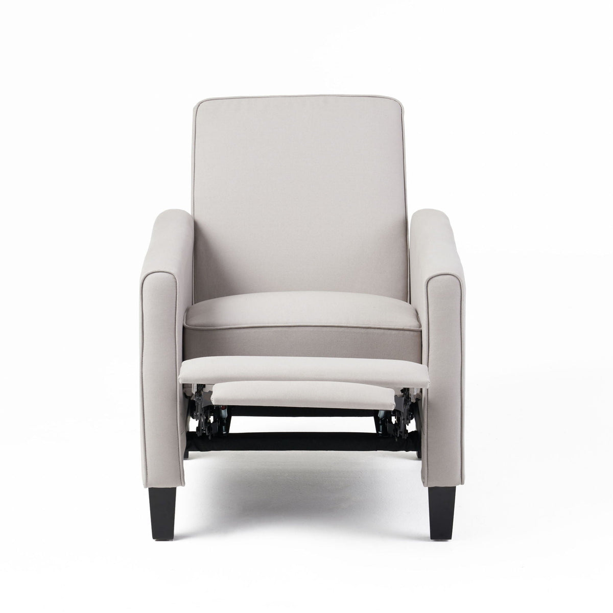 Upholstered Push Back Recliner Chair and Lounge