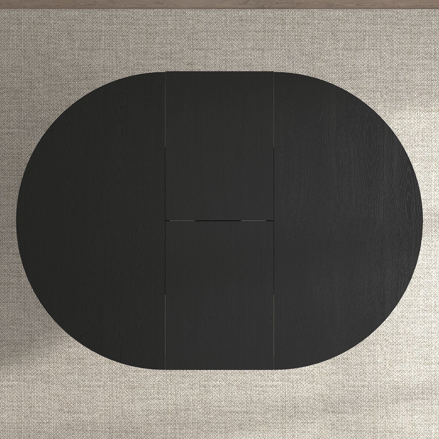 Farmhouse and Expandable Oval Dining Table