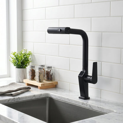 Touchless Matte Black Single Handle Faucet