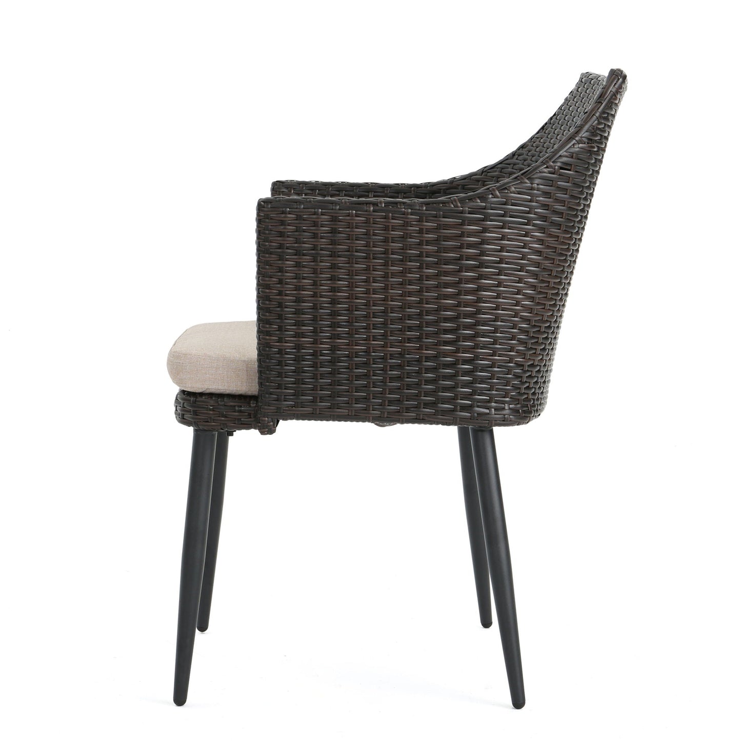 Kenneth 3 Piece Chat Set and Rattan Chairs
