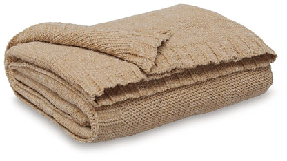 Anawood Chenille Throw Blanket for Sofa and Bed
