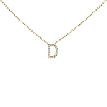10K white gold diamond-accent A initial pendant necklace on Tampa Home & Garden Store
