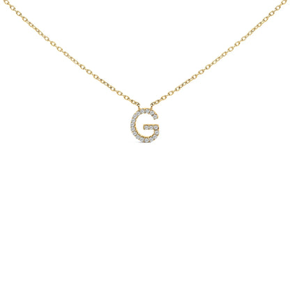 10K white gold diamond-accent A initial pendant necklace by Bids.com on Tampa Home & Garden Store