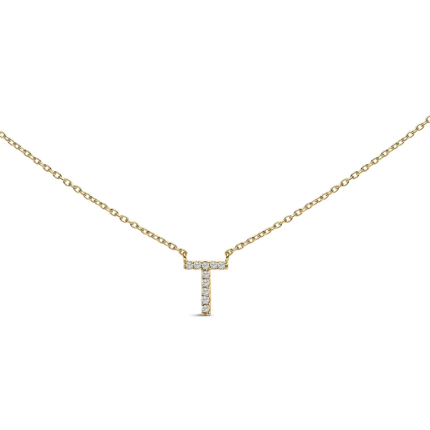 10K white gold diamond accent A block initial pendant necklace Bids.com on Tampa Home & Garden Store