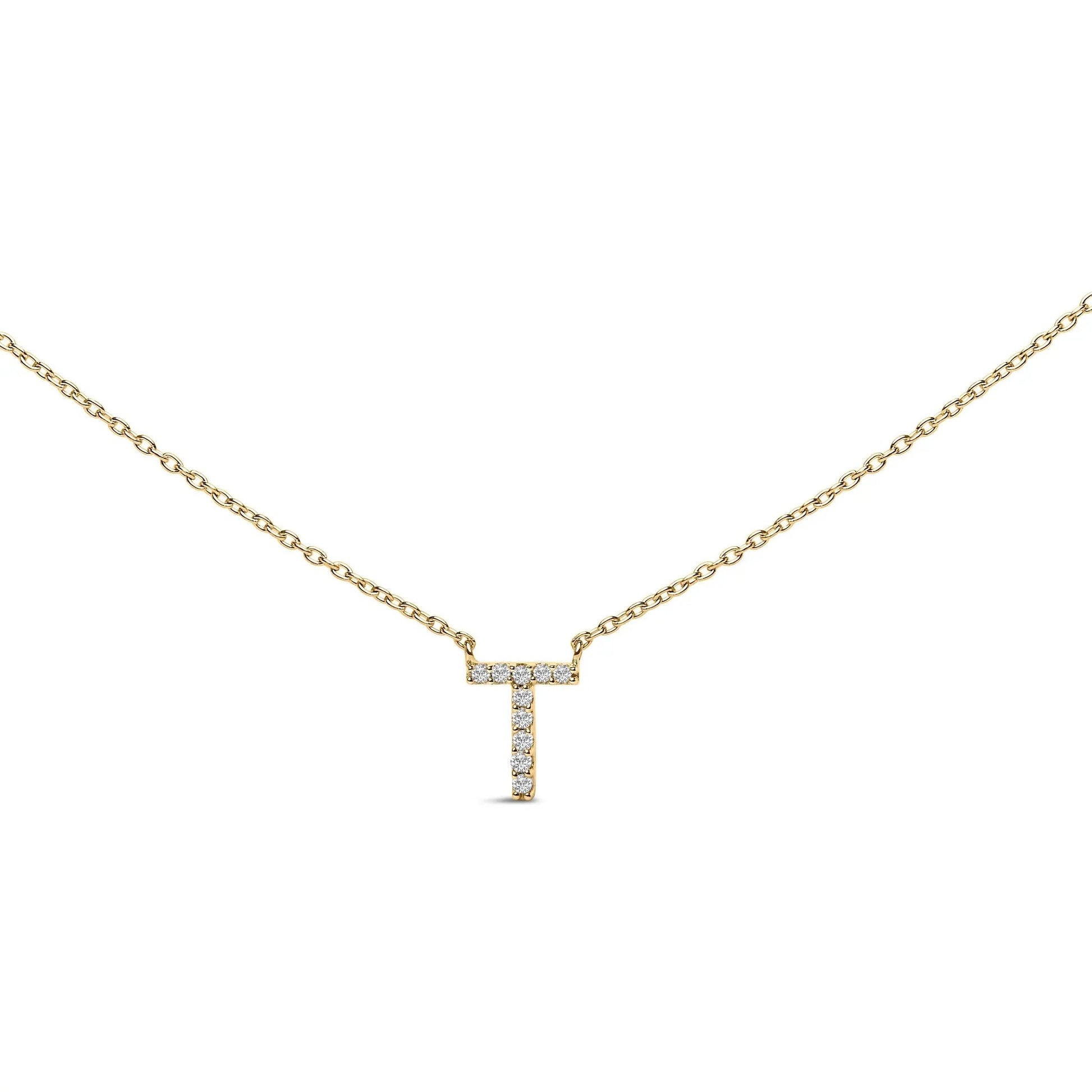 10K white gold diamond accent A block initial pendant necklace Bids.com on Tampa Home & Garden Store