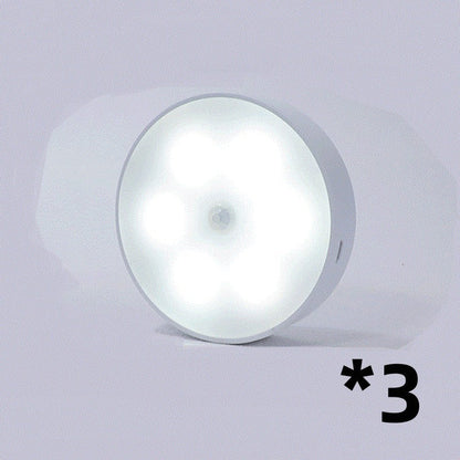 LED motion sensor puck lights 3-pack under-cabinet lighting USB rechargeable by UpTrend Deals on Tampa Home & Garden Store
