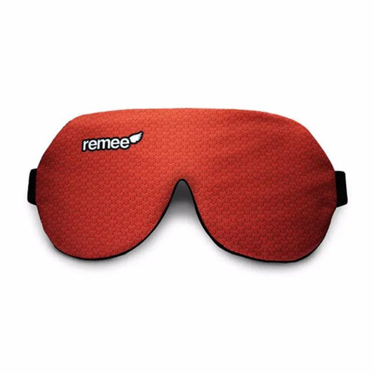 Smart Remee Lucid Dream Mask red fabric with black strap on Tampa Home & Garden Store