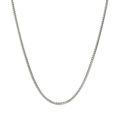 Franco chain necklace 1.2mm in 14k white gold by Bids.com on Tampa Home & Garden Store