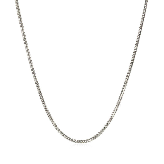 Franco chain necklace 1.2mm in 14k white gold by Bids.com on Tampa Home & Garden Store