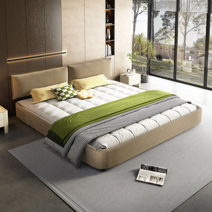 Cloud Bed Frame and Adjustable Padded Headboard