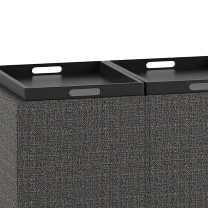 Avalon Multi Functional Storage Ottoman Trays