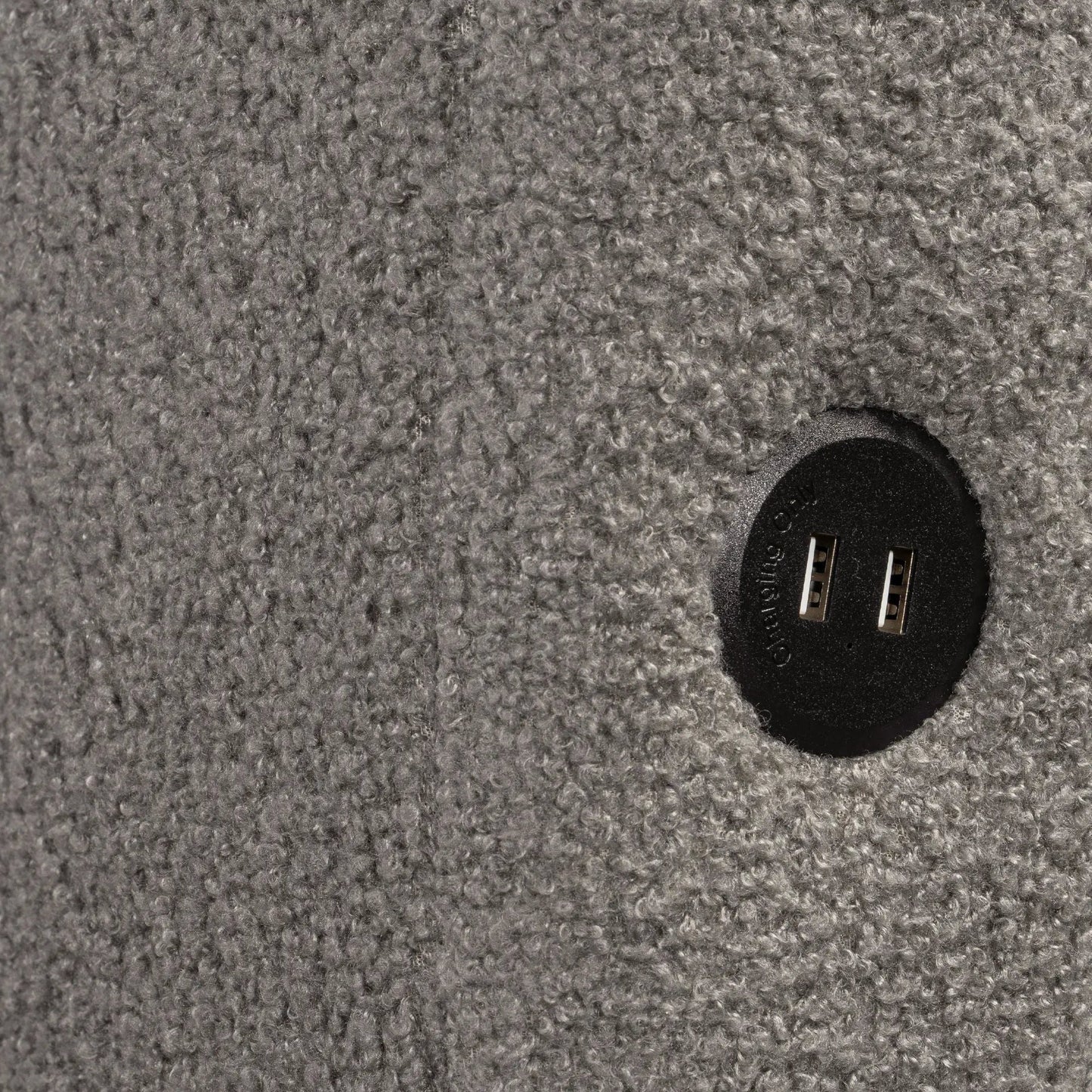 Upholstered Platform Bed With USB Charging Ports