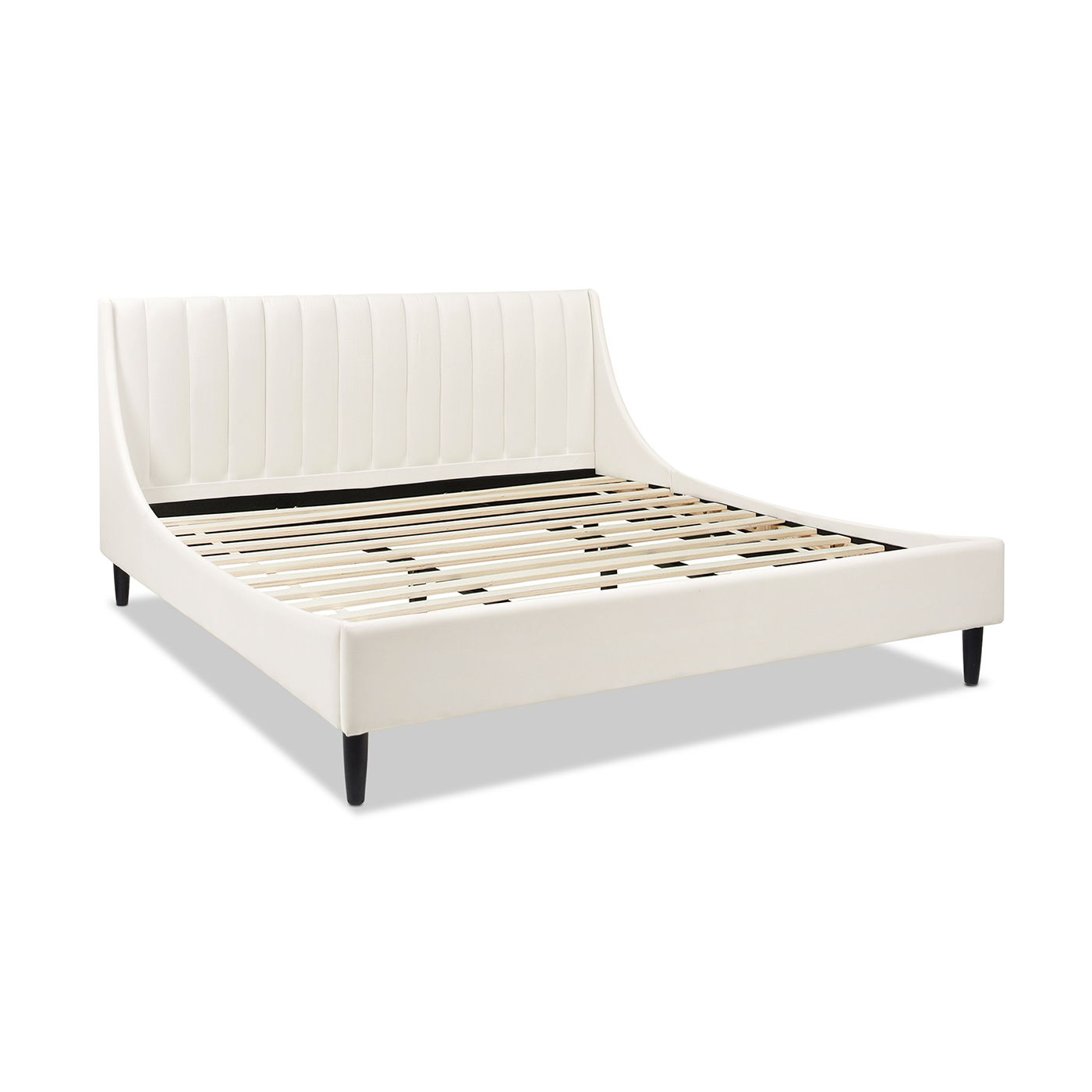 Aspen Vertical Tufted and Modern Platform Bed