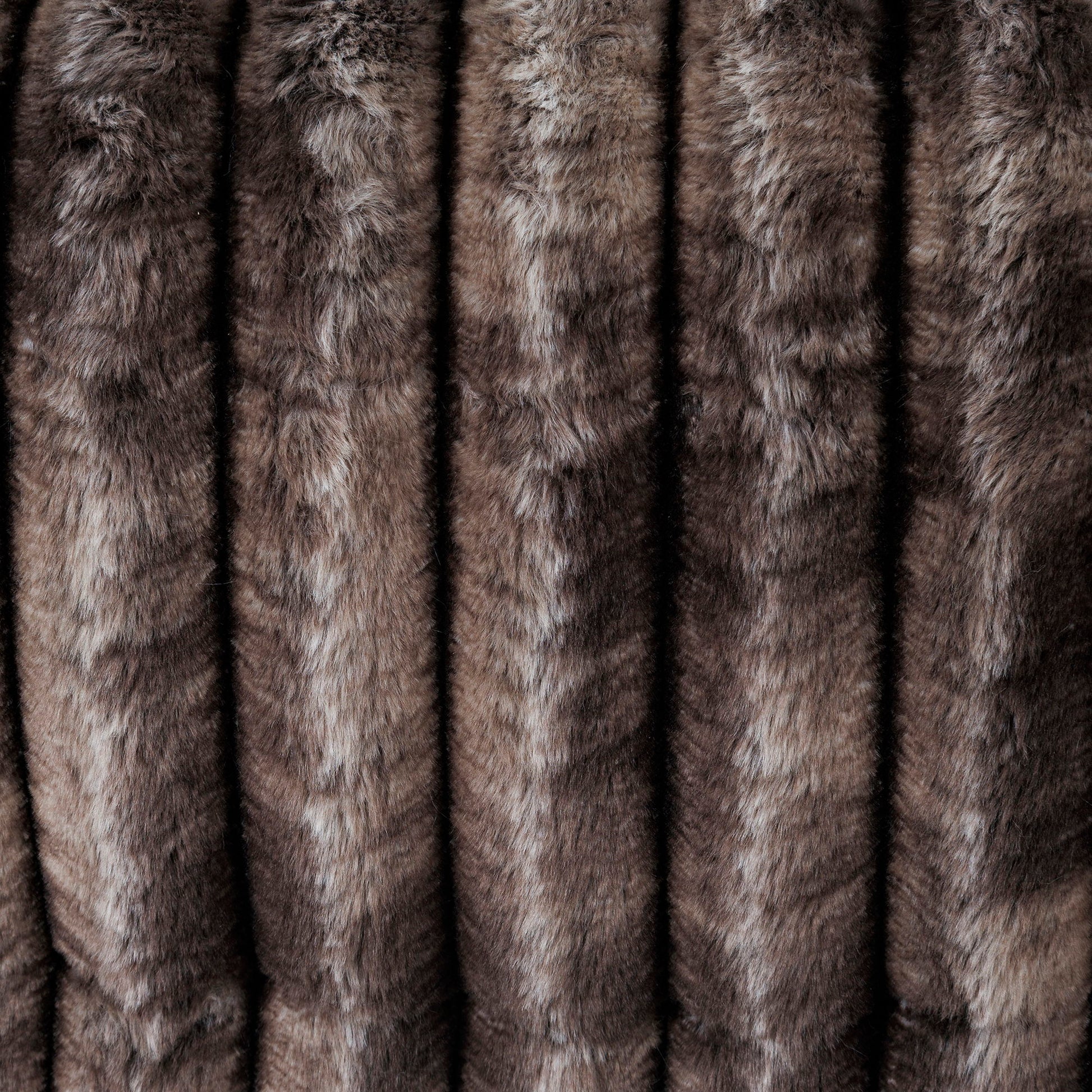 Bruni Glider Recliner faux-fur brown upholstery by HouseOfZazla on Tampa Home & Garden Store