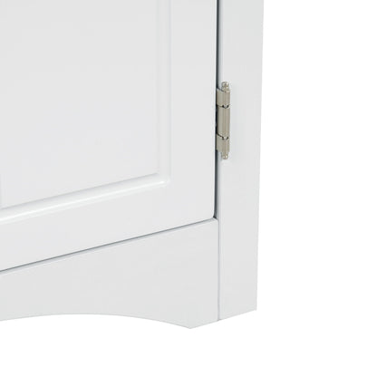 Triangle bathroom storage cabinet white linen cabinet with adjustable shelves HouseOfZazla on Tampa Home & Garden Store