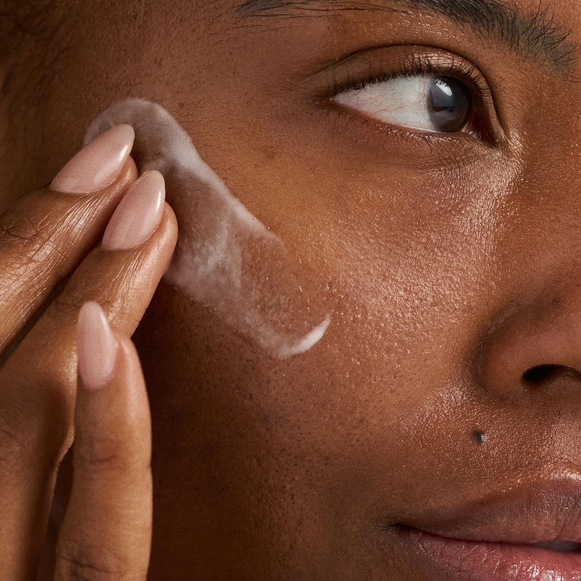 Dermalogica Phyto Nature Oxygen Cream face cream applied by fingertips to brown skin on Tampa Home & Garden Store